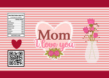 Load image into Gallery viewer, Mother's Day printed chip bag wrappers